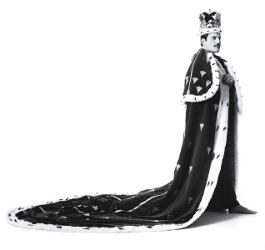 Freddie Mercury with crown